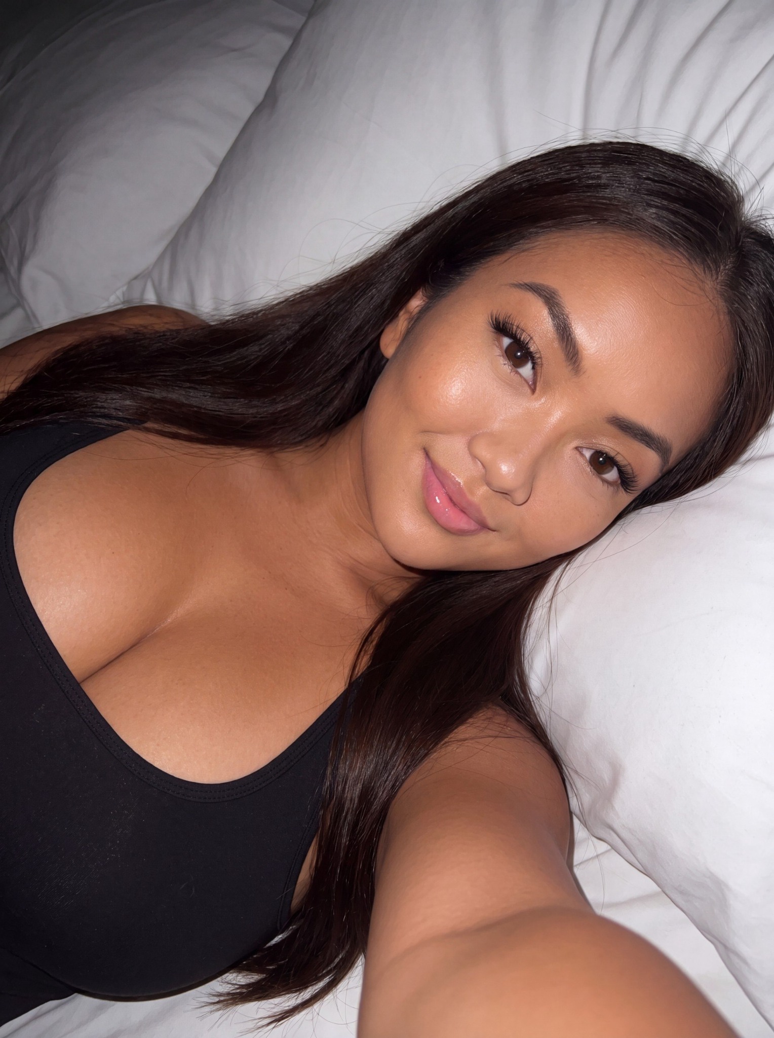 Kimmy relaxing at home